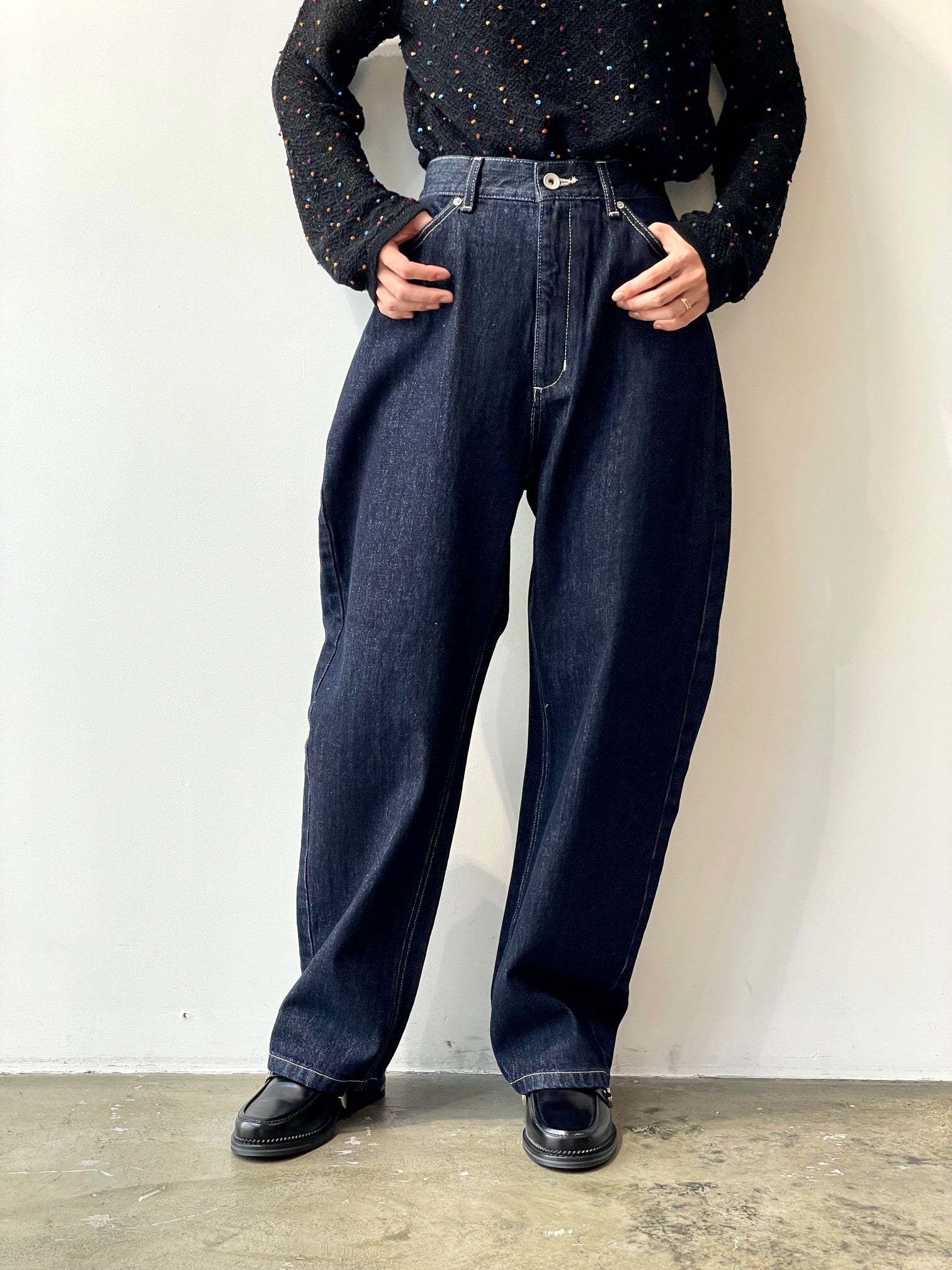 ♦✨極美品マルシャルテル 異素材ドッキングブルゾン、アンフィーロスリムパンツ2点 OTHERS_BOTTOMS – FUKIONLINE