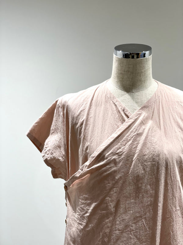 Wrap blouse S/S
