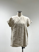 Wrap blouse S/S