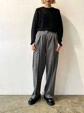 画像をギャラリービューアに読み込む, POMPOM SHEER KNIT PULLOVER
