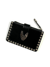 画像をギャラリービューアに読み込む, Leather wallet studs small
