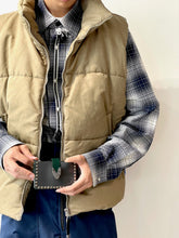 画像をギャラリービューアに読み込む, Leather wallet studs small
