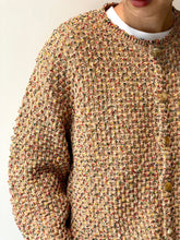 画像をギャラリービューアに読み込む, HONEYCOMB MOLE KNIT CARDIGAN
