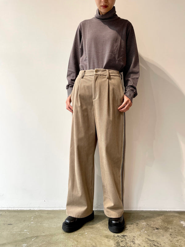 GARMENT DYED BORDER T-SHIRT（TURTLE・LONG SLEEVE）