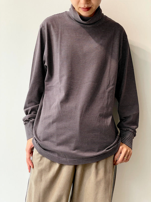GARMENT DYED BORDER T-SHIRT（TURTLE・LONG SLEEVE）