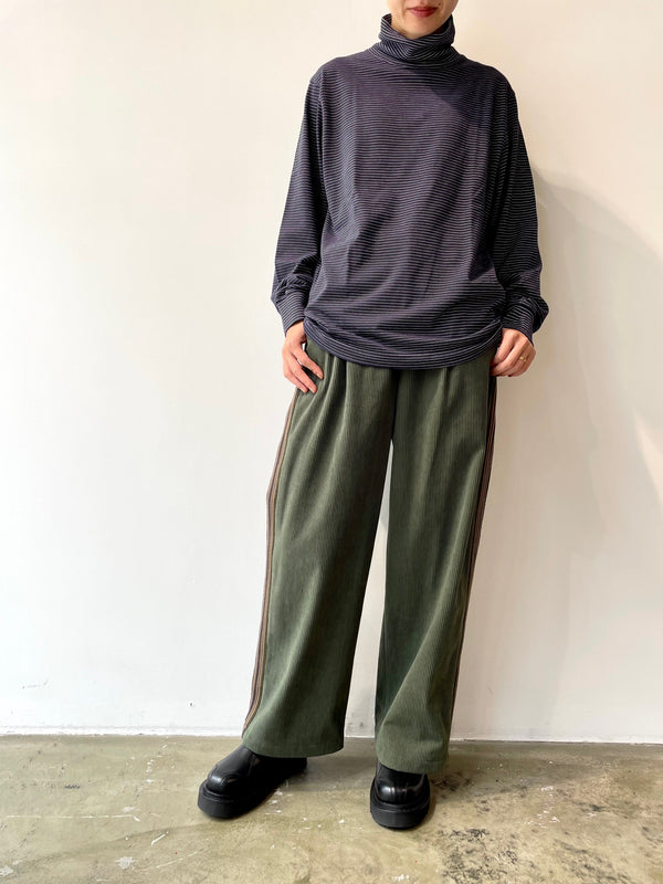 GARMENT DYED BORDER T-SHIRT（TURTLE・LONG SLEEVE）