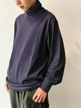 画像をギャラリービューアに読み込む, GARMENT DYED BORDER T-SHIRT（TURTLE・LONG SLEEVE）
