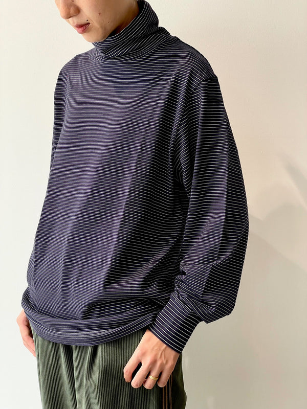 GARMENT DYED BORDER T-SHIRT（TURTLE・LONG SLEEVE）