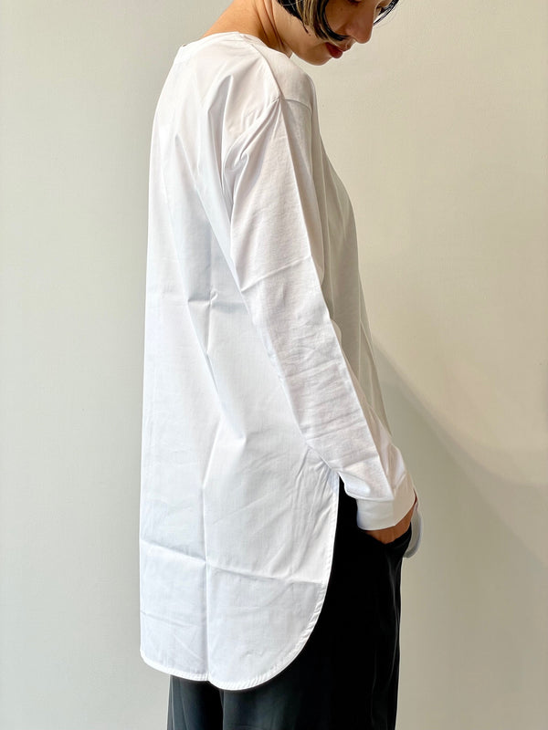 SWITCHING CREW NECK CUT-SEW（2色）