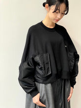画像をギャラリービューアに読み込む, Nylon sweatshirt （WOMENS）
