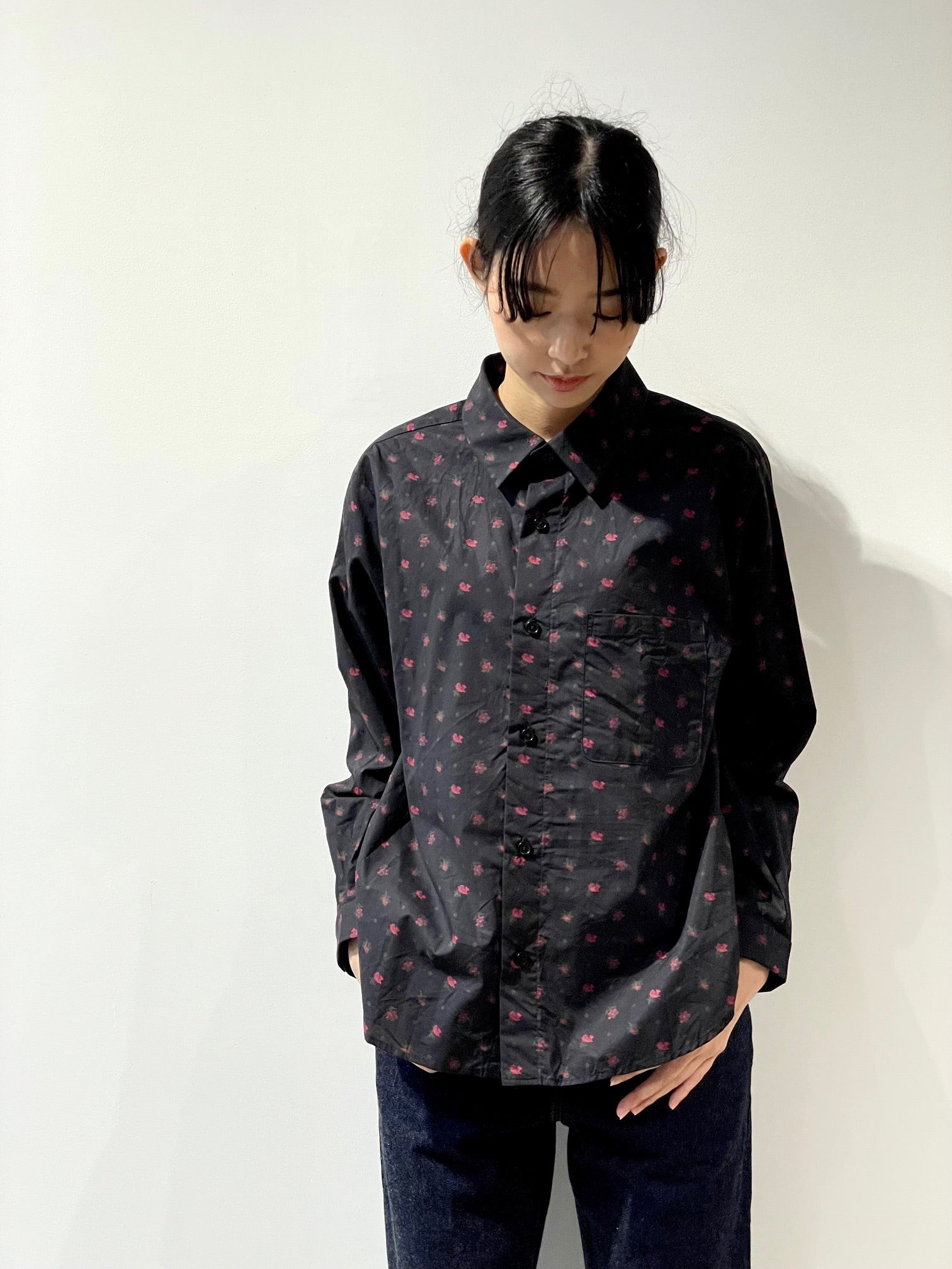 ヤエカ YAECA ビッグタックキュロット ブラック ヤエカ YAECA ビッグ