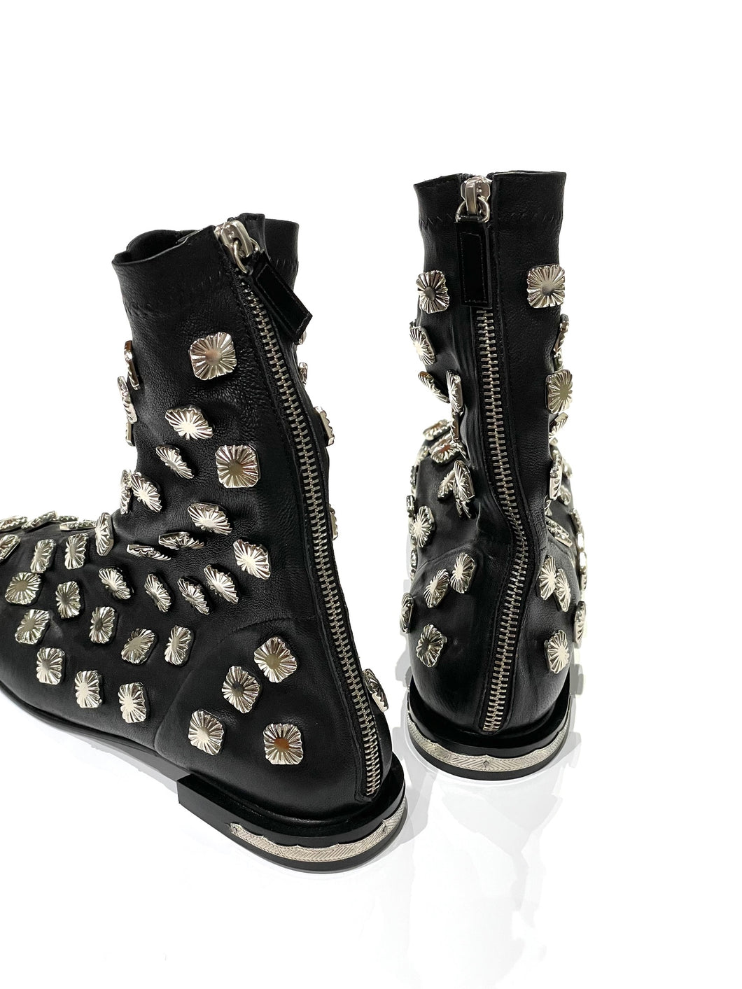 Metal concho boots