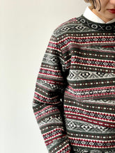 画像をギャラリービューアに読み込む, CRAZY FAIR ISLE KNIT PULLOVER
