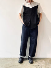 画像をギャラリービューアに読み込む, Different material asymmetry cut&amp;sew

