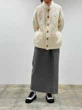 画像をギャラリービューアに読み込む, ARAN KNIT CARDIGAN
