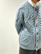 画像をギャラリービューアに読み込む, ARAN KNIT CARDIGAN
