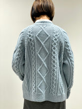 画像をギャラリービューアに読み込む, ARAN KNIT CARDIGAN
