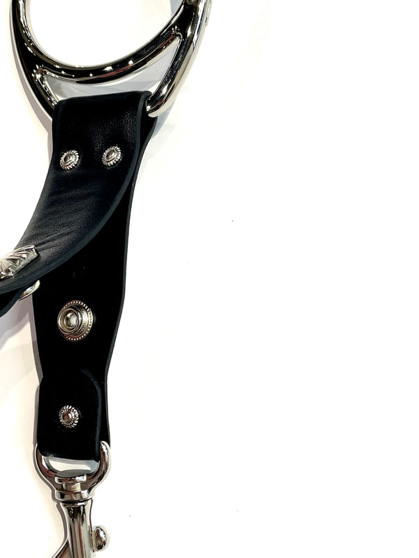 Leather key ring