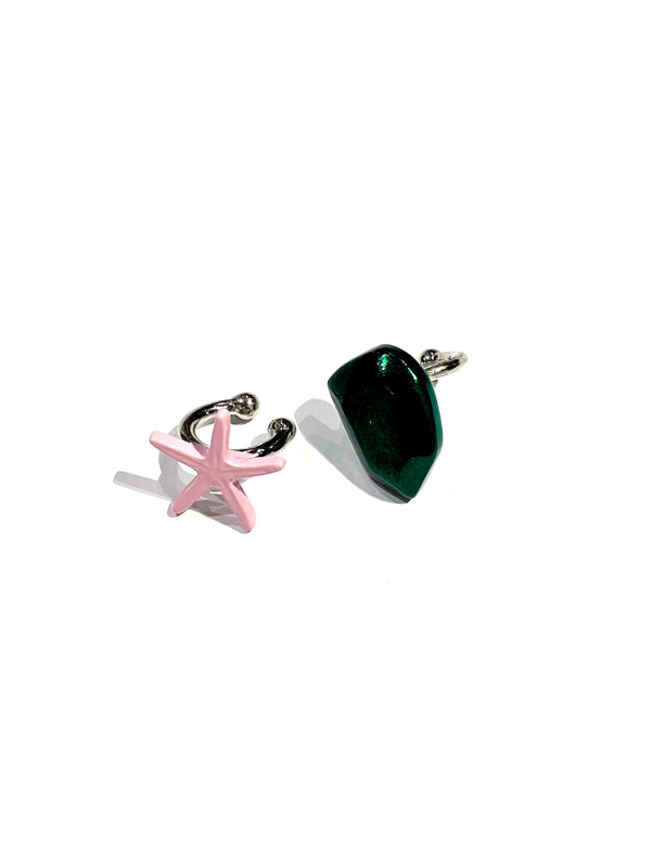 Motif ear cuff set