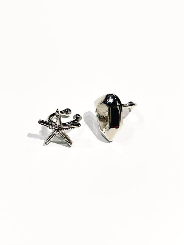 Motif ear cuff set