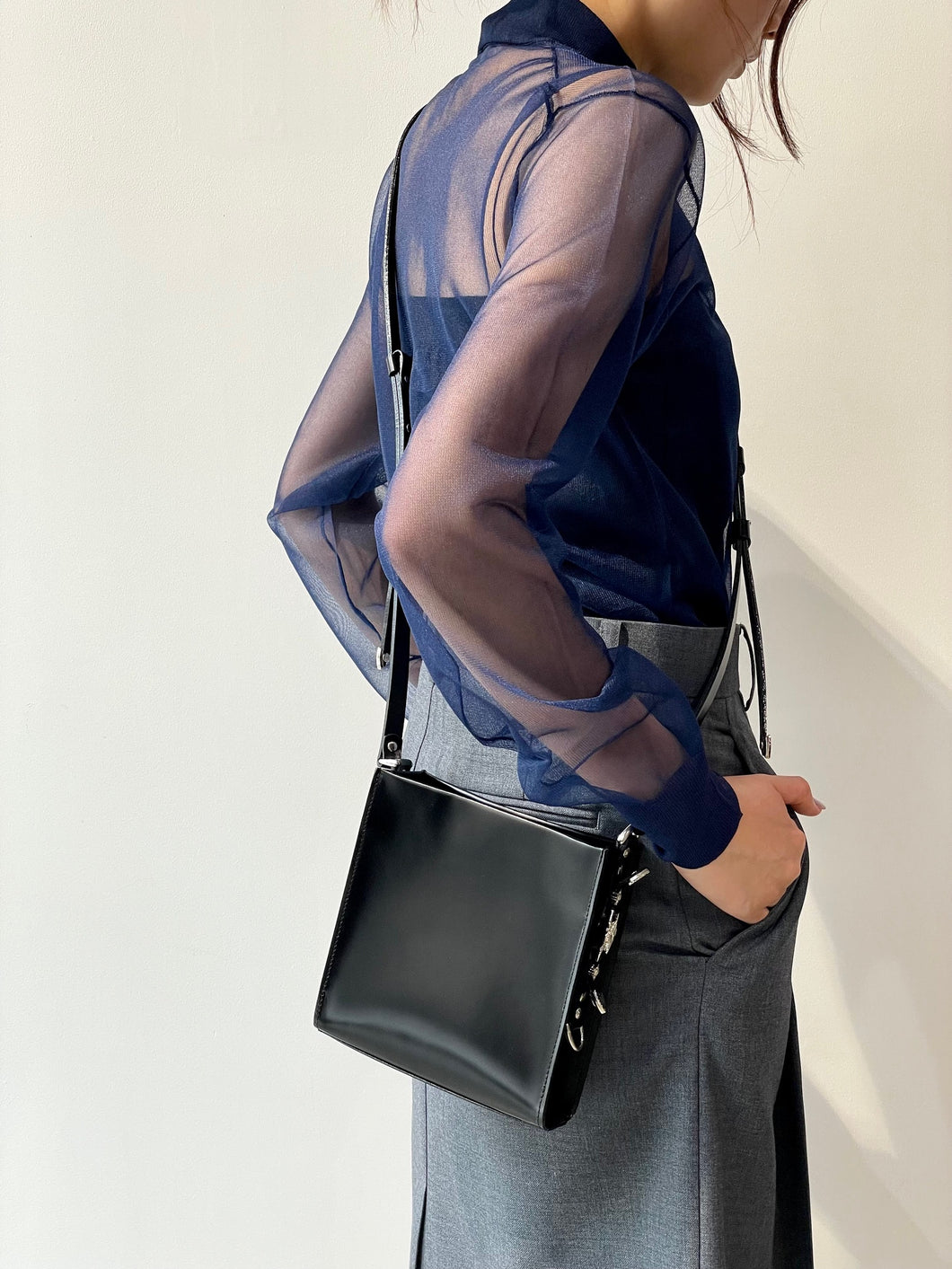 Square shoulder bag