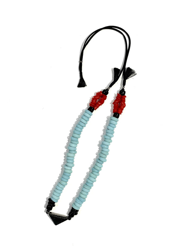 Triangle beads necklace