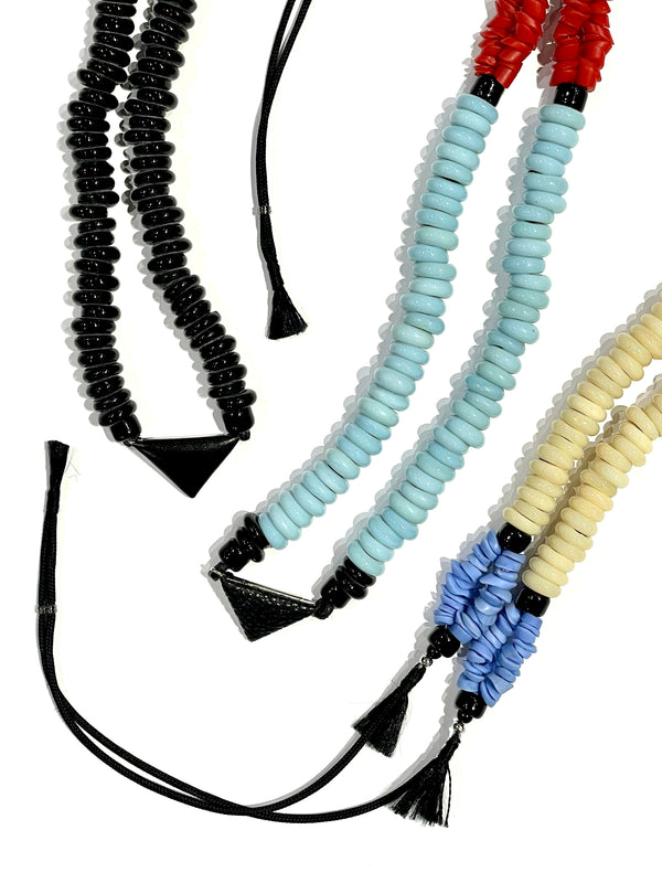 Triangle beads necklace
