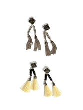 画像をギャラリービューアに読み込む, Double fringe earrings
