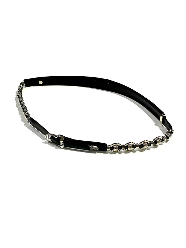 Ring metal narrow belt