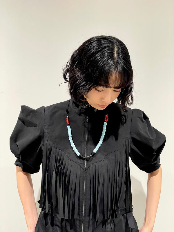 Triangle beads necklace