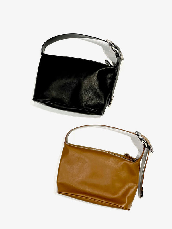 Leather mini bag