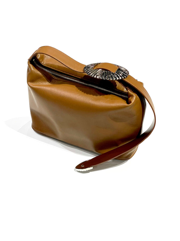 Leather mini bag