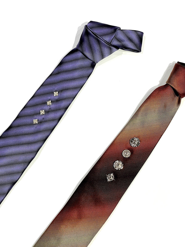 Metal concho tie