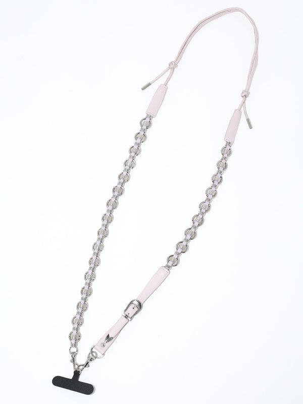 Ring metal phone strap