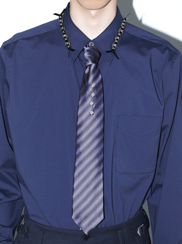 Metal concho tie