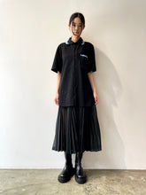 画像をギャラリービューアに読み込む, Code pique jersey shirt dress
