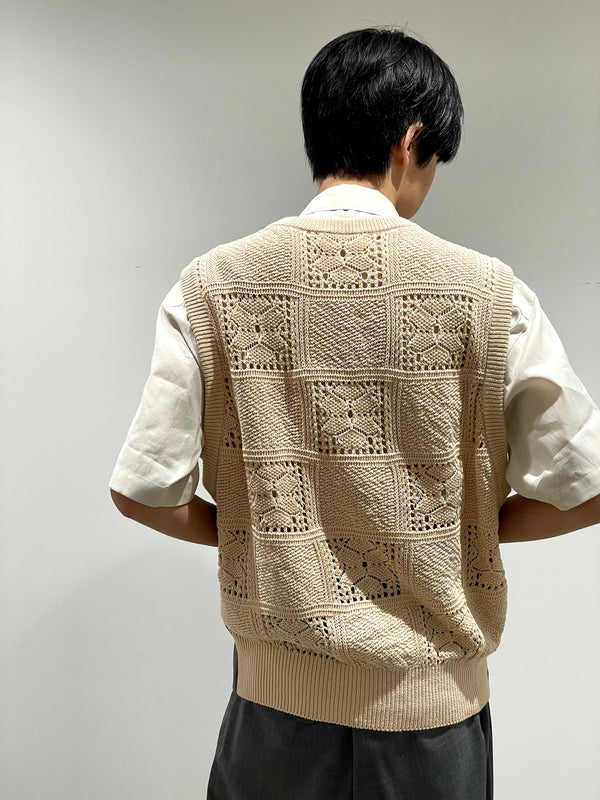 Polyester wool vest