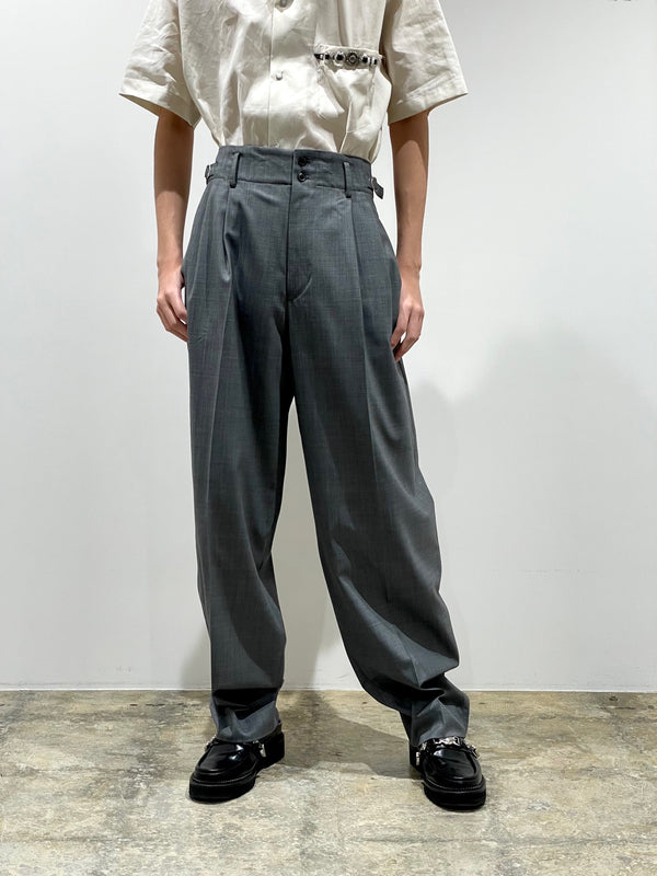 Polyester wool pants