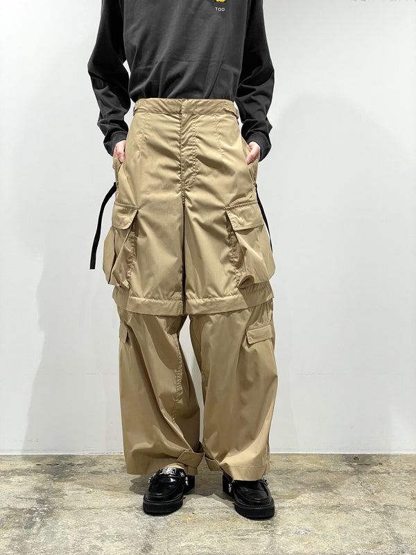 Weather cloth pants