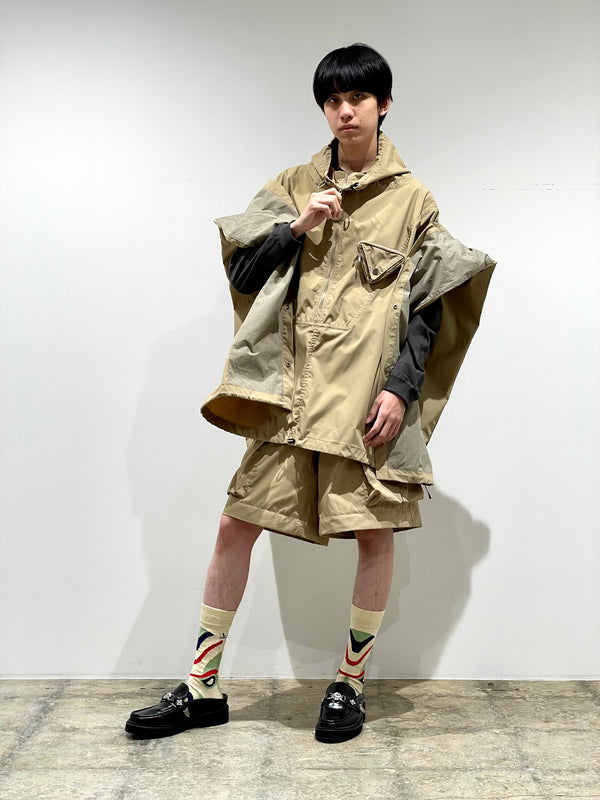 Weather cloth poncho
