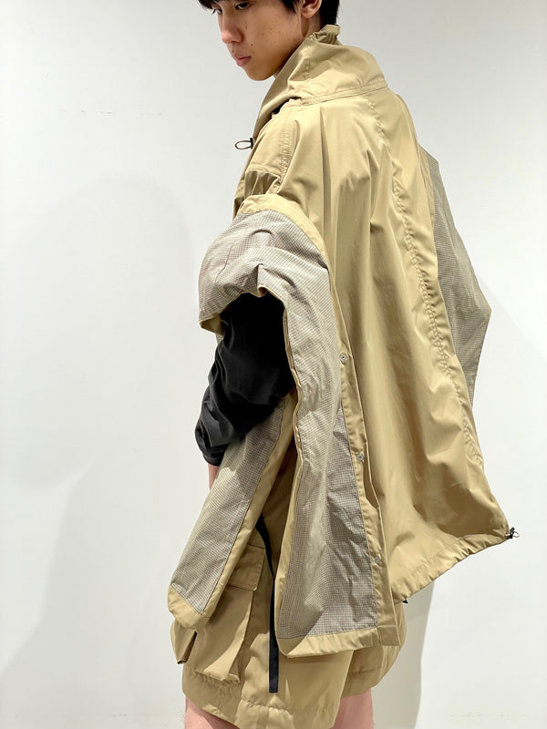 Weather cloth poncho