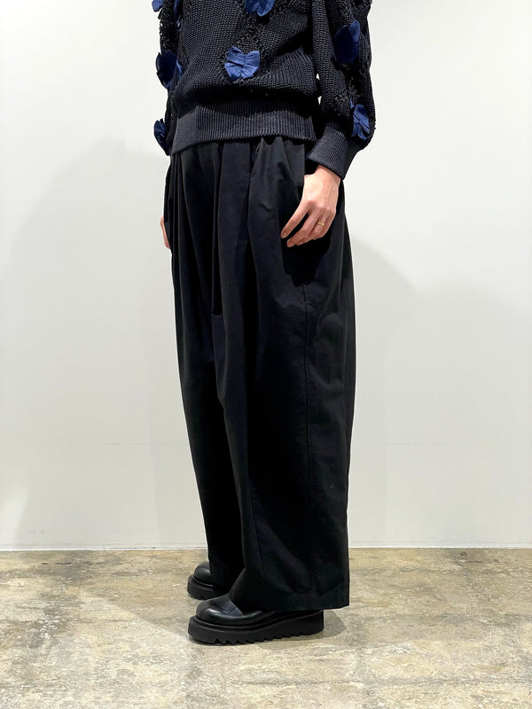 Cotton OX wide pants