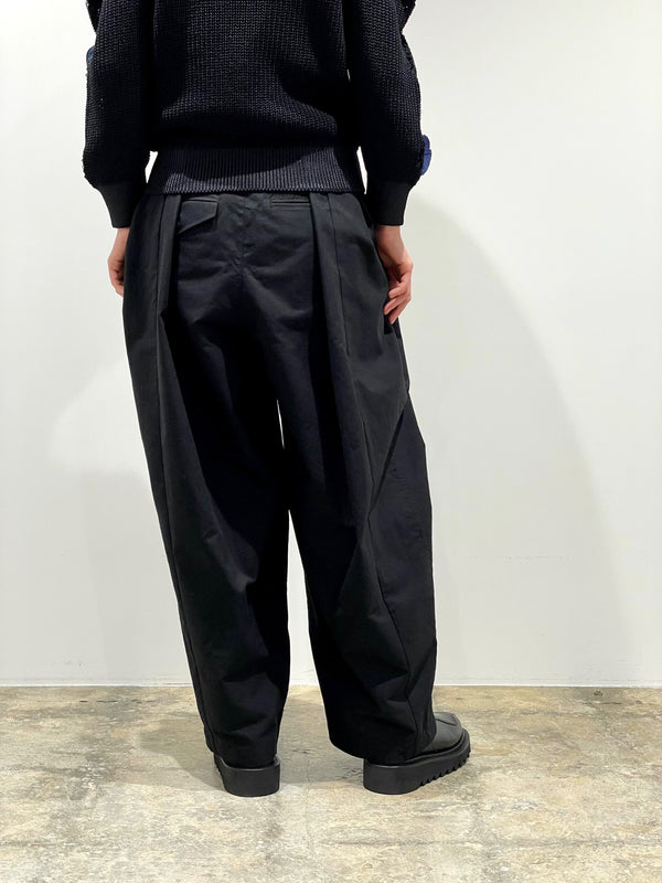 Cotton OX wide pants