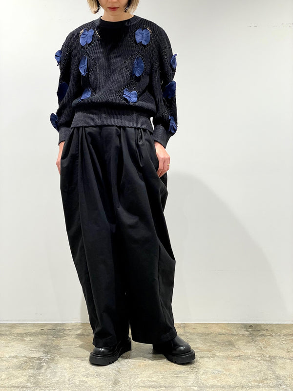 Cotton OX wide pants