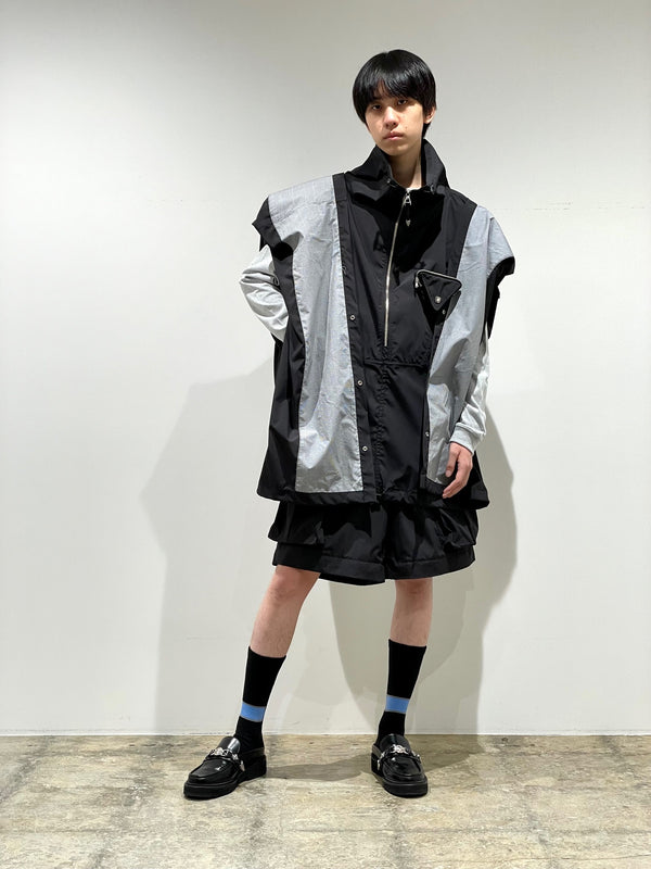 Weather cloth poncho