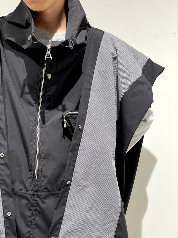 Weather cloth poncho