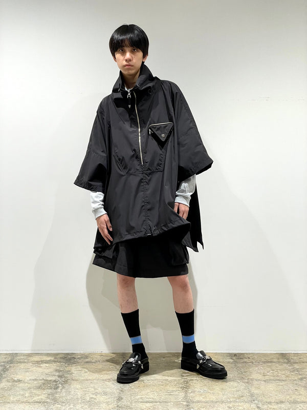 Weather cloth poncho