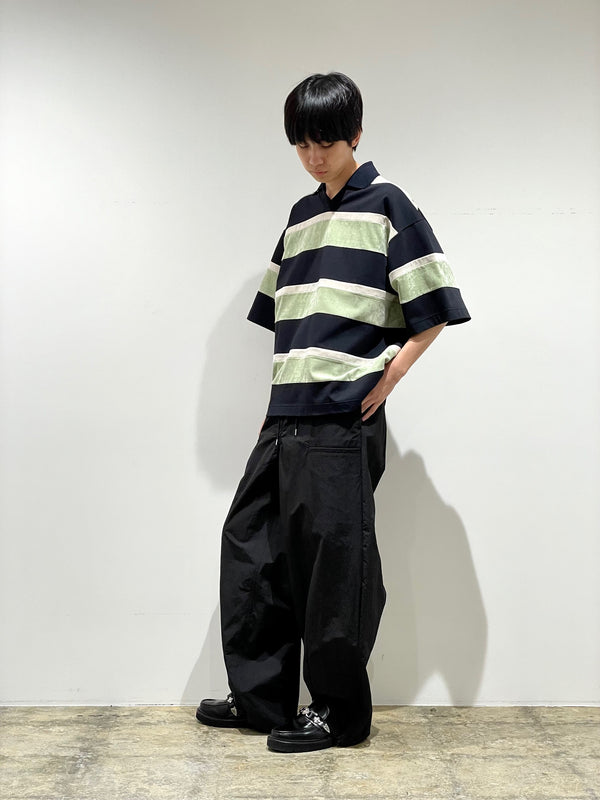 Velvet border jersey S/S