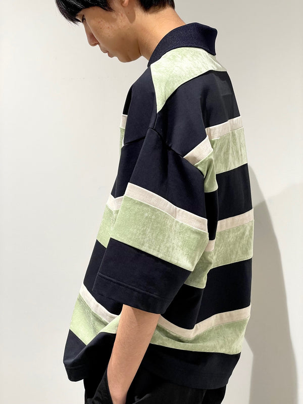 Velvet border jersey S/S