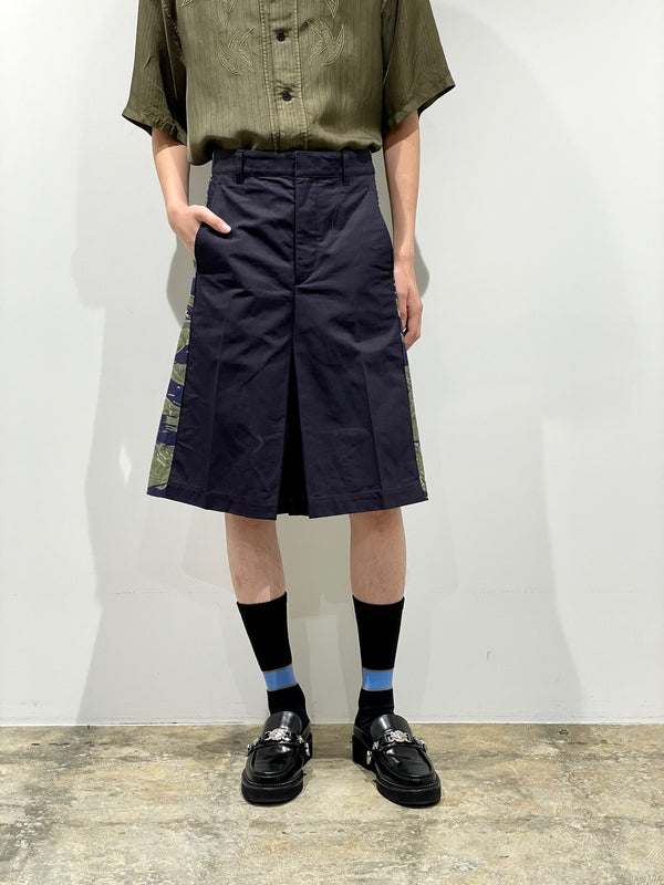 Camouflage short pants